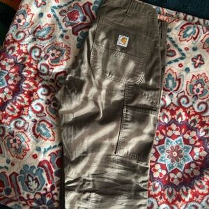Carhartt Men's Khaki Cargo Pants